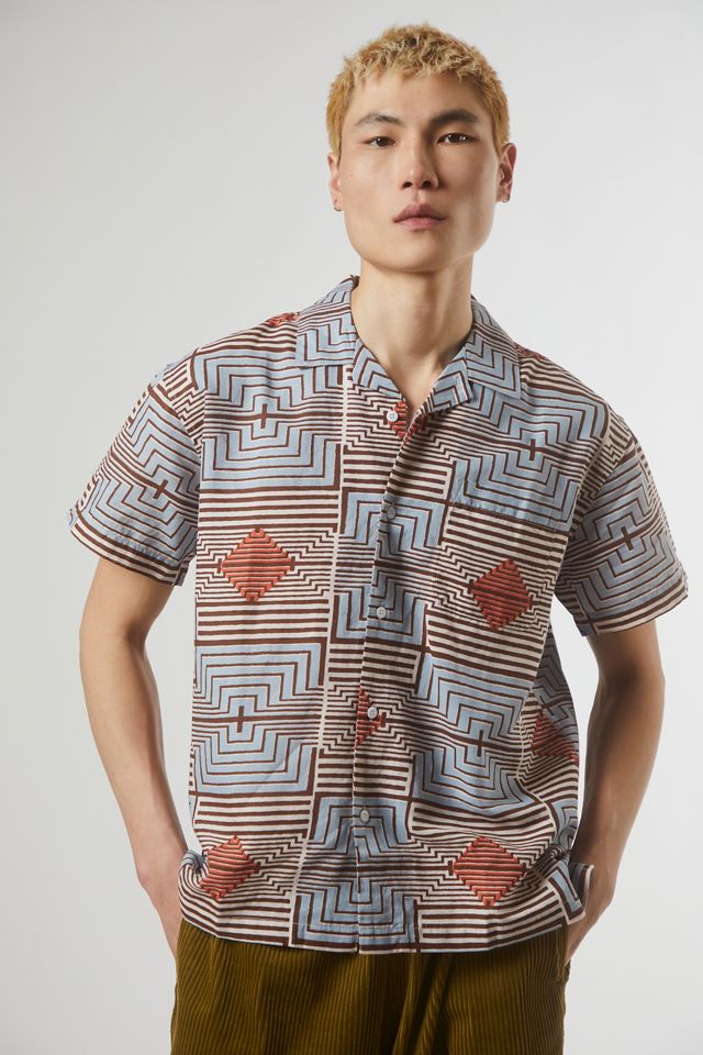OBEY Towns Woven Shirt | Urban Outfitters