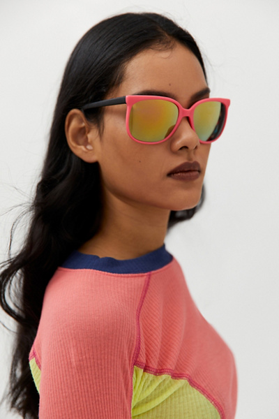 URBAN OUTFITTERS CATEYE SUNGLASSES BOHO NEON RETRO OVERSIZED SUNGLASSES OS NEW Urban Outfitters Sunglasses for Women for sale | eBay main image 3