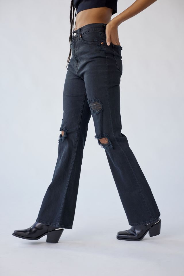 Daze Denim Go-Getter High Waisted Flare Jean | Urban Outfitters