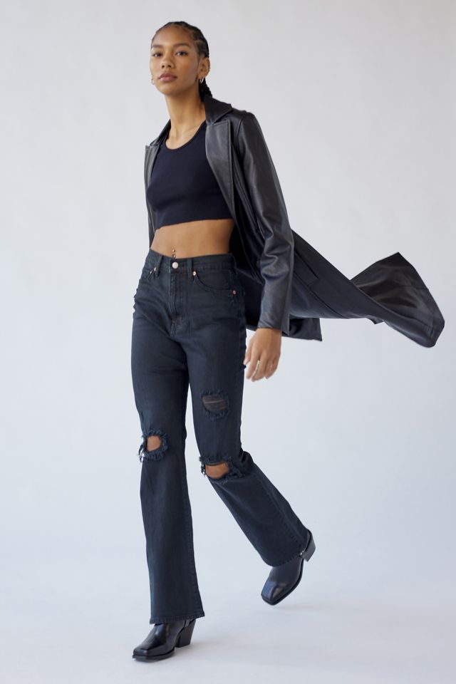 Daze Denim Go-Getter High Waisted Flare Jean | Urban Outfitters