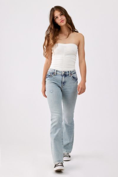 Daze Denim Y2K Low-Rise Bootcut Jean