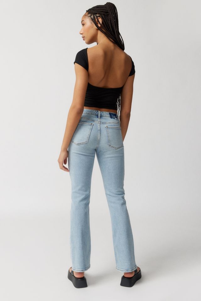 Buy DAZE Y2K Low Rise Boot Cut Denim Pants at Blooming Daily