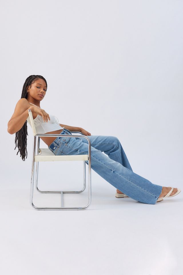 Daze Denim Far Out High-Waisted Wide Leg Jean #4