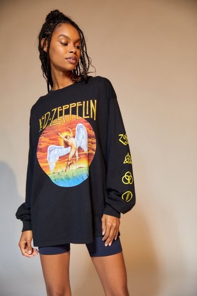 Led Zeppelin 75 Long Sleeve Tee | Urban Outfitters