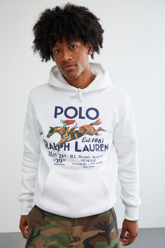 Polo Ralph Lauren Poster Hoodie Sweatshirt | Urban Outfitters