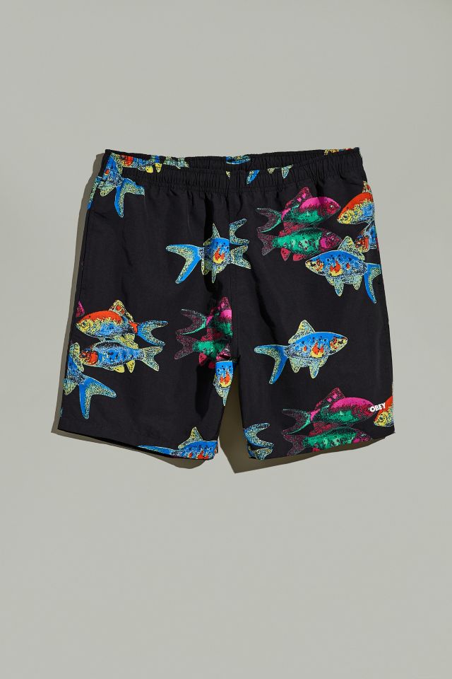 OBEY Fishbowl Nylon Volley Short