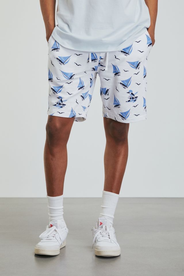 Polo Ralph Lauren Bearwaiian French Terry Volley Short | Urban Outfitters