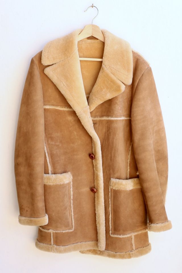 Vintage Sawyer of Napa Shearling Coat