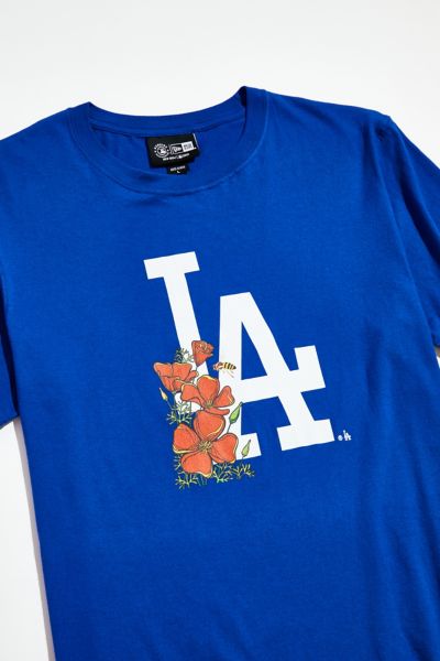 FLORAL LOS ANGELES DODGERS NEW ERA SHIRT