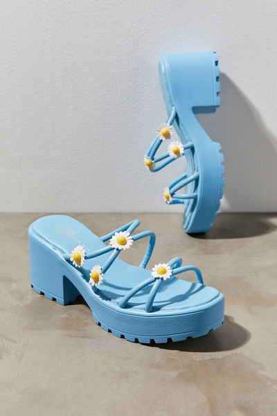 Koi Footwear Blooming Daisy Sandal In Blue ModeSens