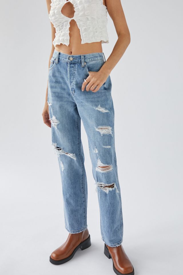 Slouchy best sale boyfriend jeans