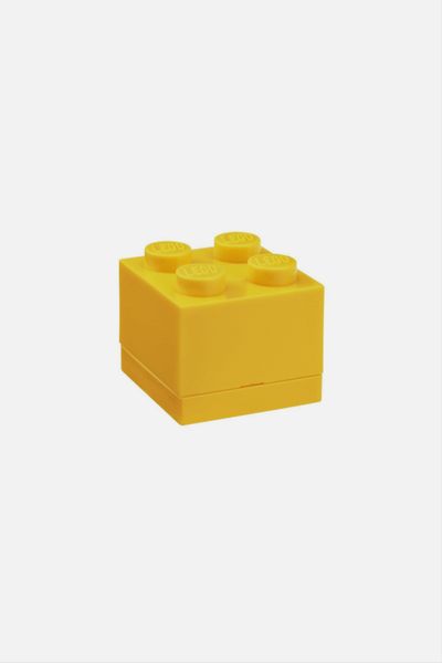 LEGO Bright Yellow Mini Storage Box 4