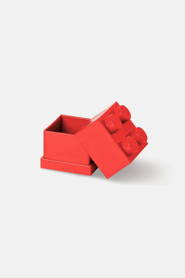 Lego 4-Drawer Storage Brick- Bright Red