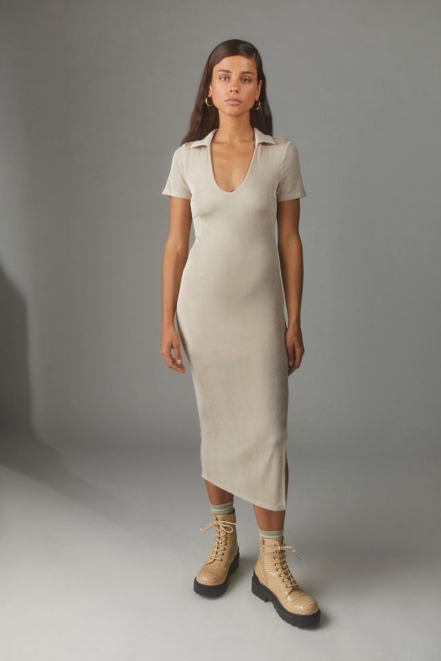 Polo midi outlet dress