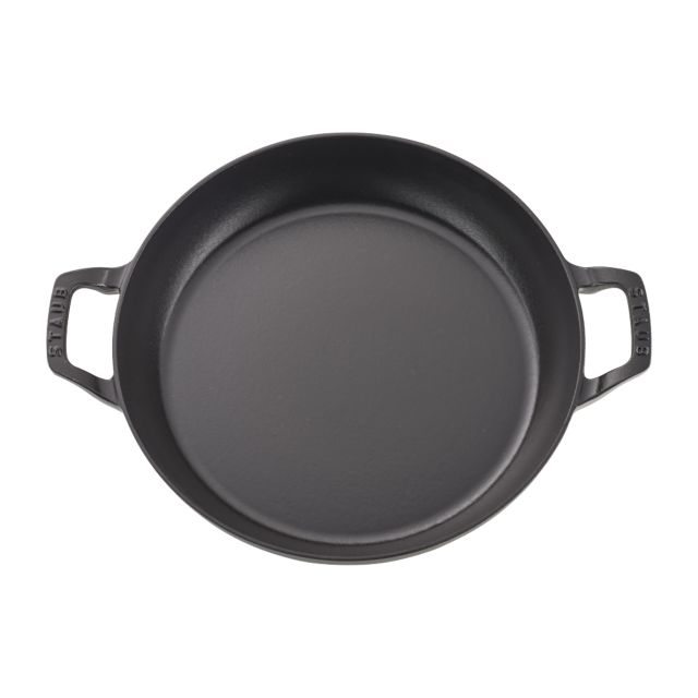Staub Cast Iron 12-inch Braiser with Glass Lid #4