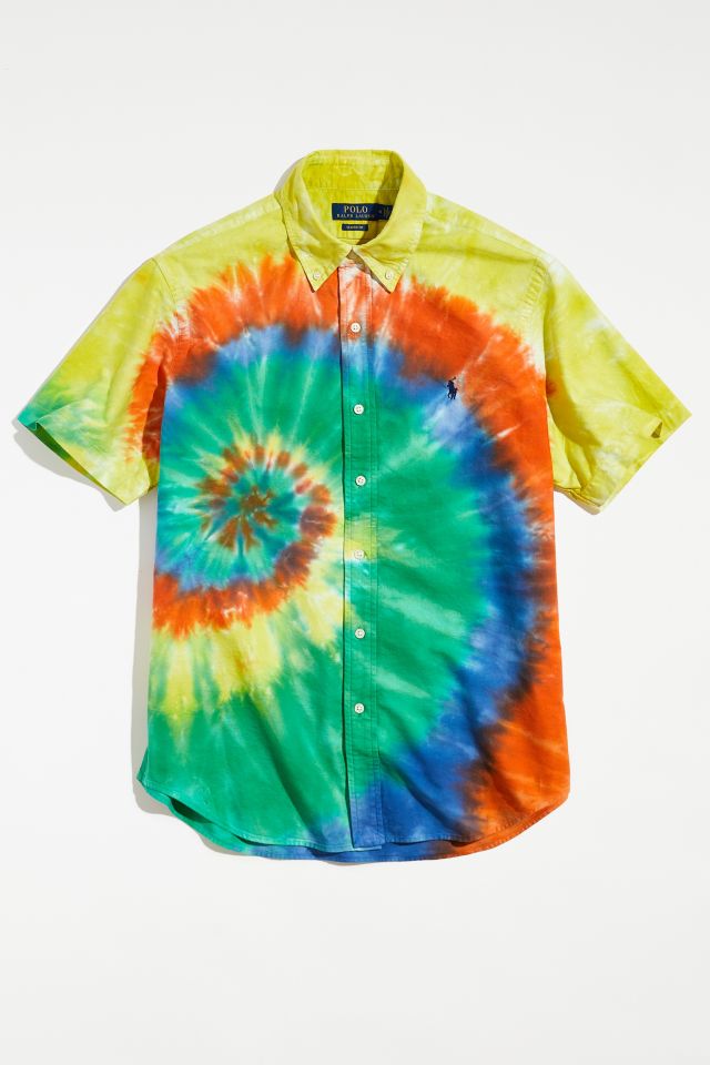 Polo Ralph Lauren Tie-Dye Oxford Shirt | Urban Outfitters