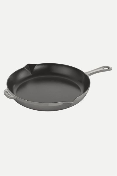 Staub Cast Iron 10-inch Fry Pan Skillet In Graphite Grey