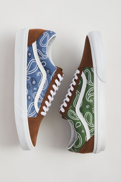 Vans Old Skool 36 Peace Paisley Low Sneakers In Brown Multi