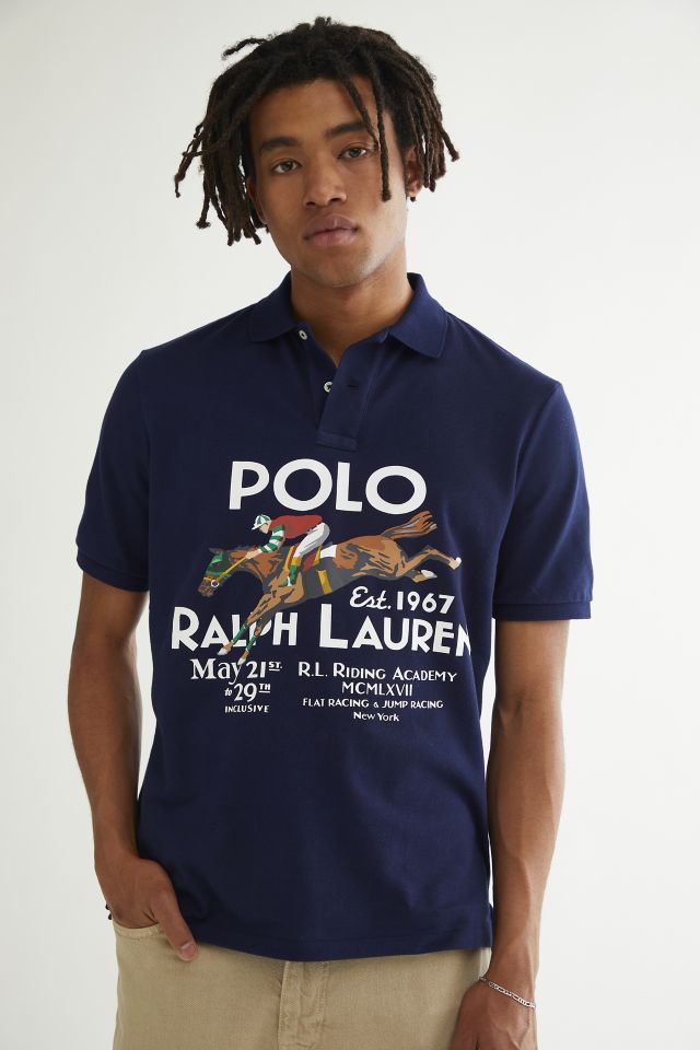 Polo Ralph Lauren Poster Polo Shirt | Urban Outfitters