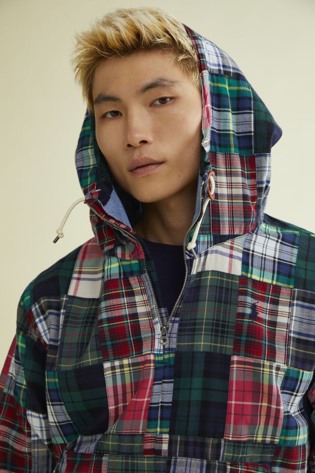 ラルフローレン　パッチワーク　アノラック Polo Ralph Lauren Patchwork Anorak Jacket | Urban Outfitters