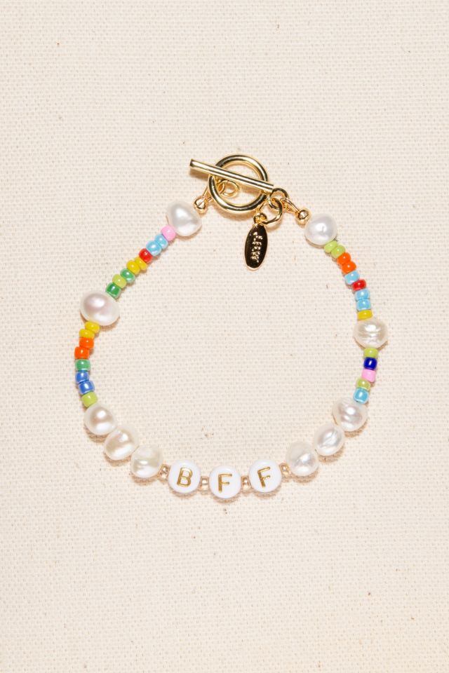 Joey Baby Hiding BFF Pearl Bracelet | Urban Outfitters