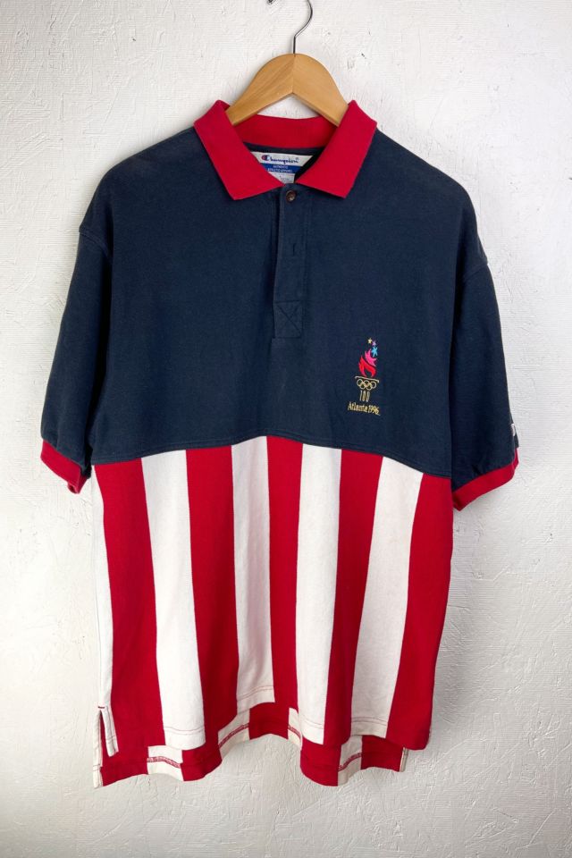 Vintage Olympics Atlanta 1996 Champion Polo Shirt | Urban