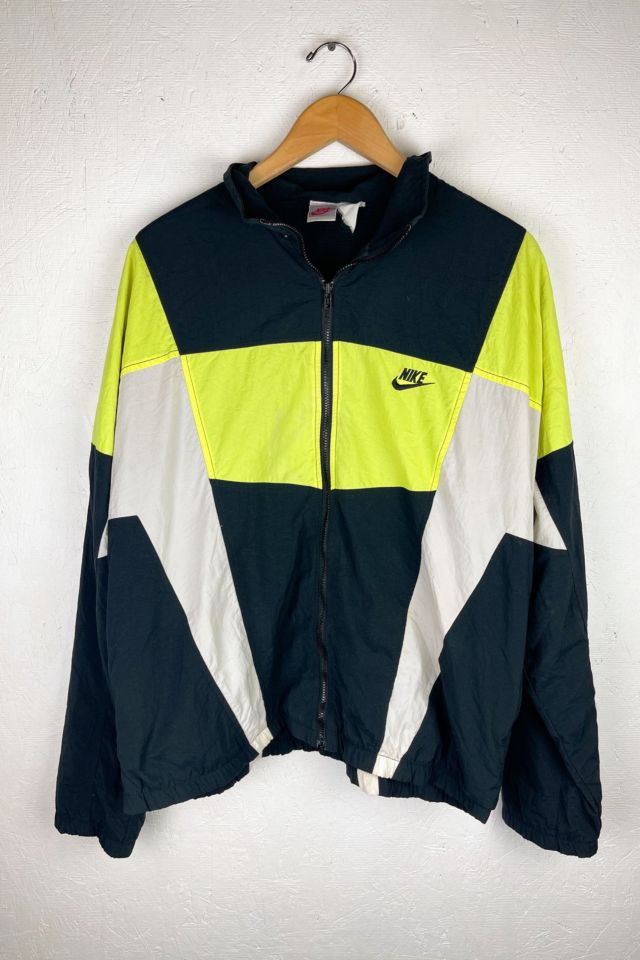 Vintage Nike 90s Multicolor Zip Windbreaker Jacket Urban Outfitters