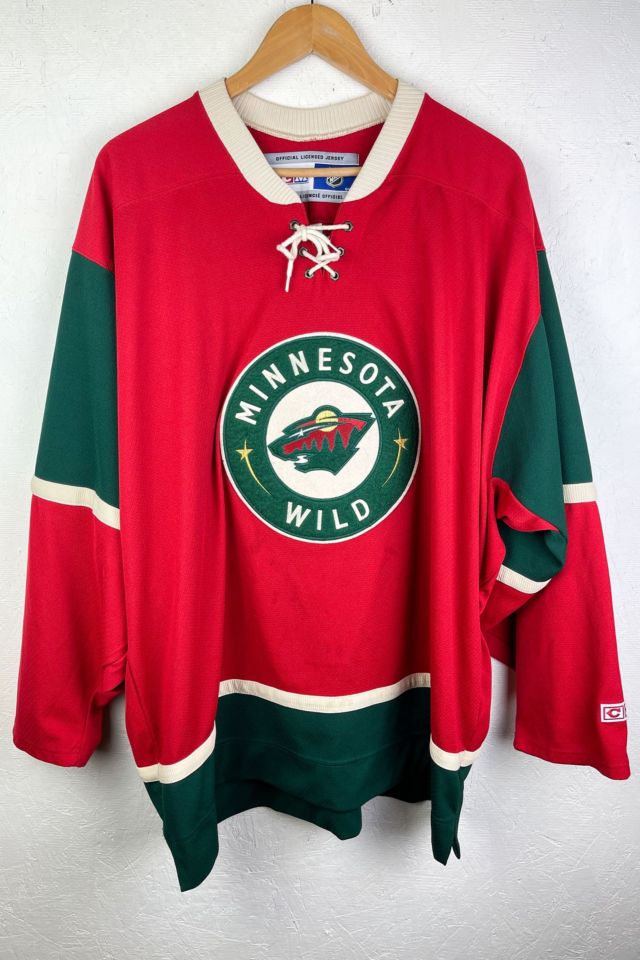 NHL, Shirts, Vintage Minnesota Wild Hockey Jersey