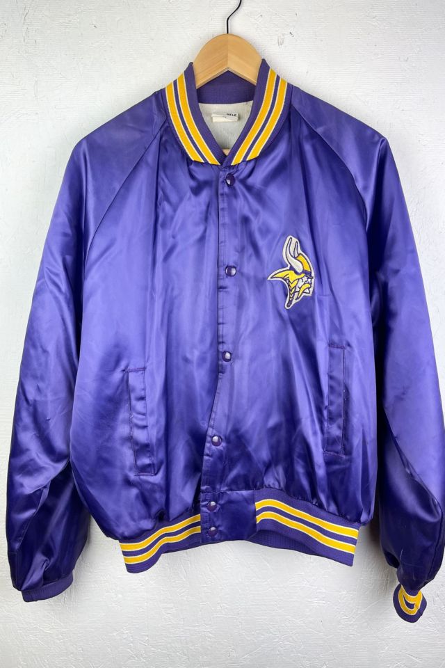 Ladies Rhinestone Vikings Varsity Jacket