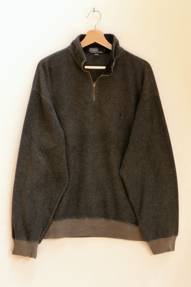 Vintage Polo Ralph Lauren Quarter Zip Polar Fleece Pullover | Urban  Outfitters