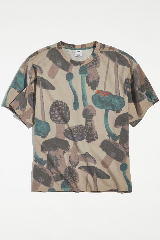 UO Mushroom Allover Print Tee | Urban Outfitters