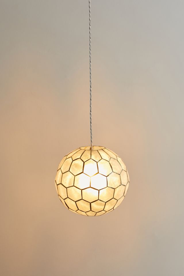 Ami Capiz Pendant Light #2