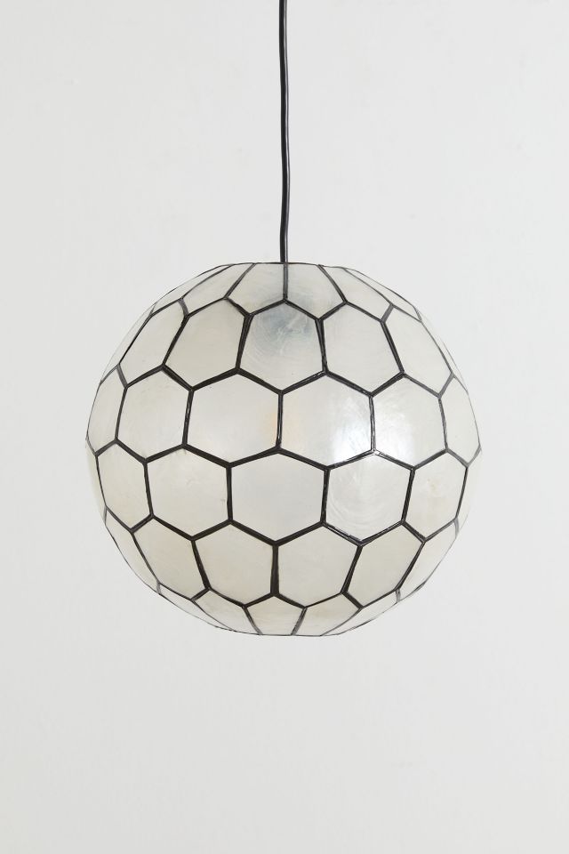 Ami Capiz Pendant Light #2