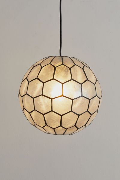 Ami Capiz Pendant Light