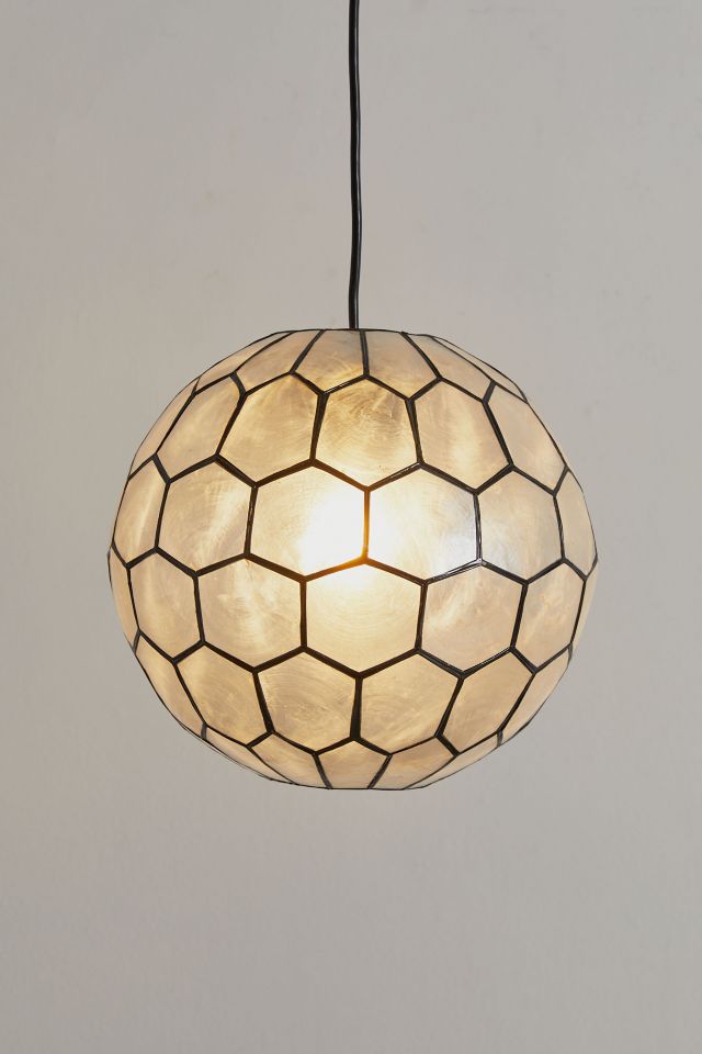 Ami Capiz Pendant Light #3