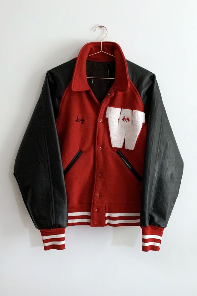 Vintage varsity bomber jacket new arrivals