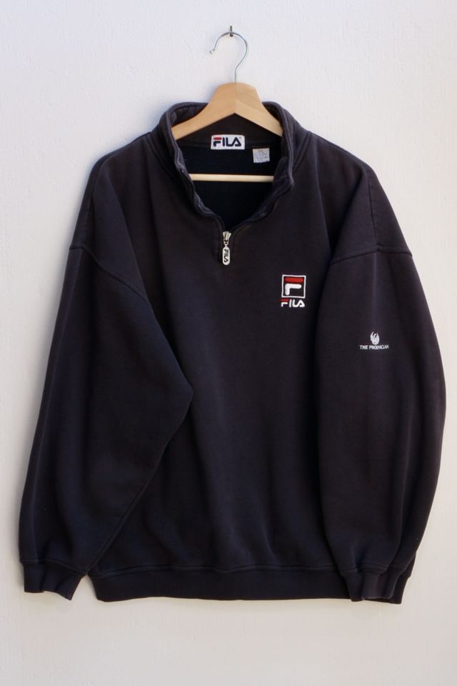 Fila quarter zip sweatshirt sale