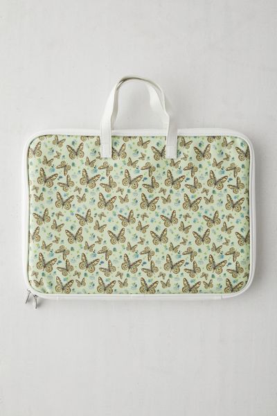 Wildflower Sage Butterfly Laptop Bag – Wildflower Cases