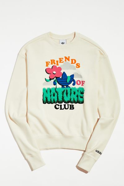 adidas Friends Of Nature Crew Neck Sweatshirt | Urban Outfitters