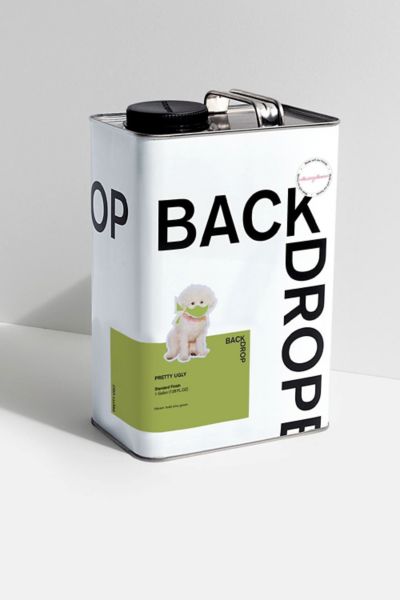 Backdrop Standard Finish Paint - 1 Gallon In Pretty Ugly - Vibrant, Bold Olive Green