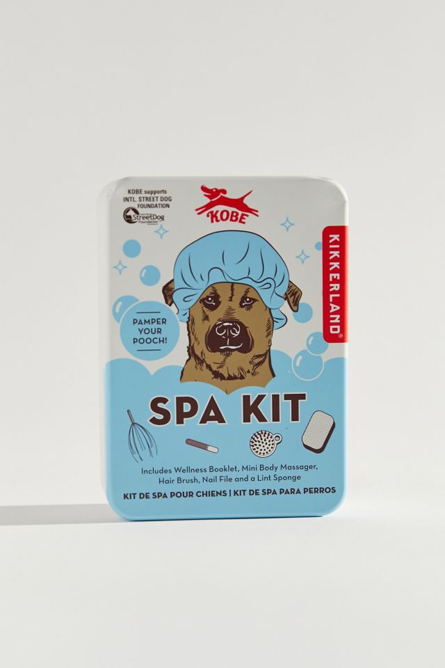 Trousse de SPA à motif de chien Kikkerland Design #1