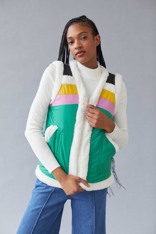 urban outfitters sherpa vest