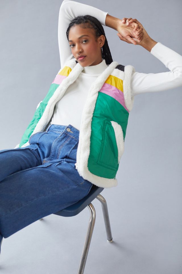 Veste sherpa en nylon BDG #2