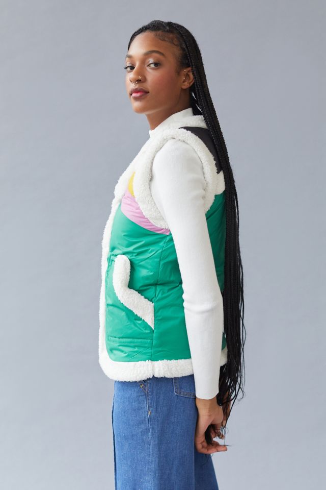 Veste sherpa en nylon BDG #4