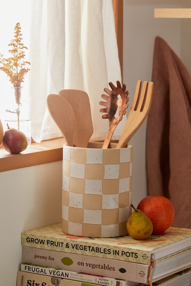 Check Utensil Holder Urban Outfitters Canada