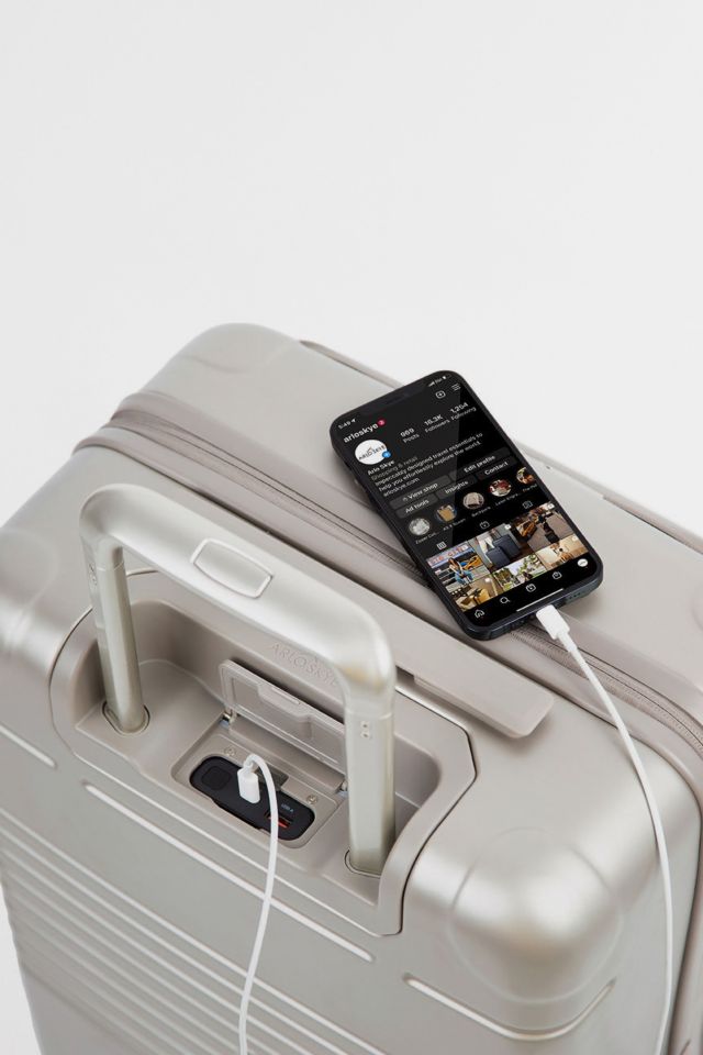 Arlo Skye Zipper Carry-On Max with Front Pocket Suitcase #1