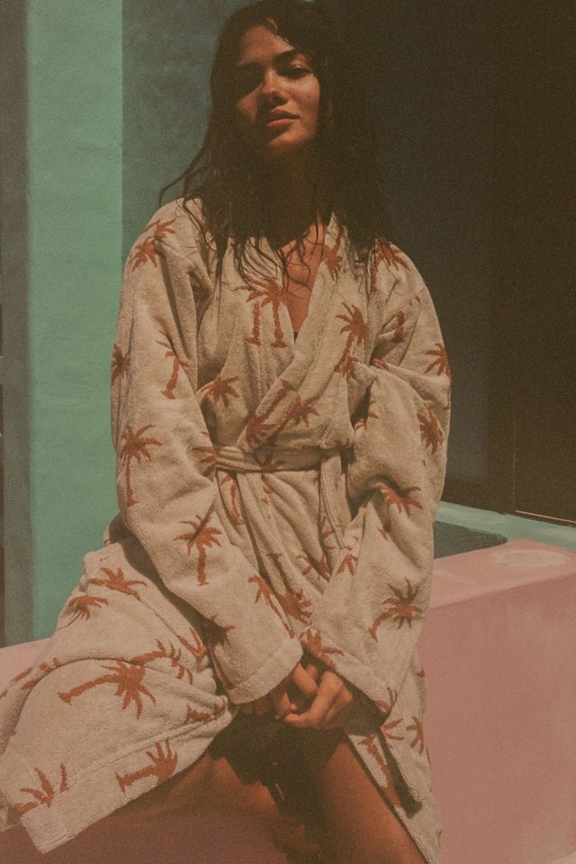 OAS Palmy Terrycloth Robe #1