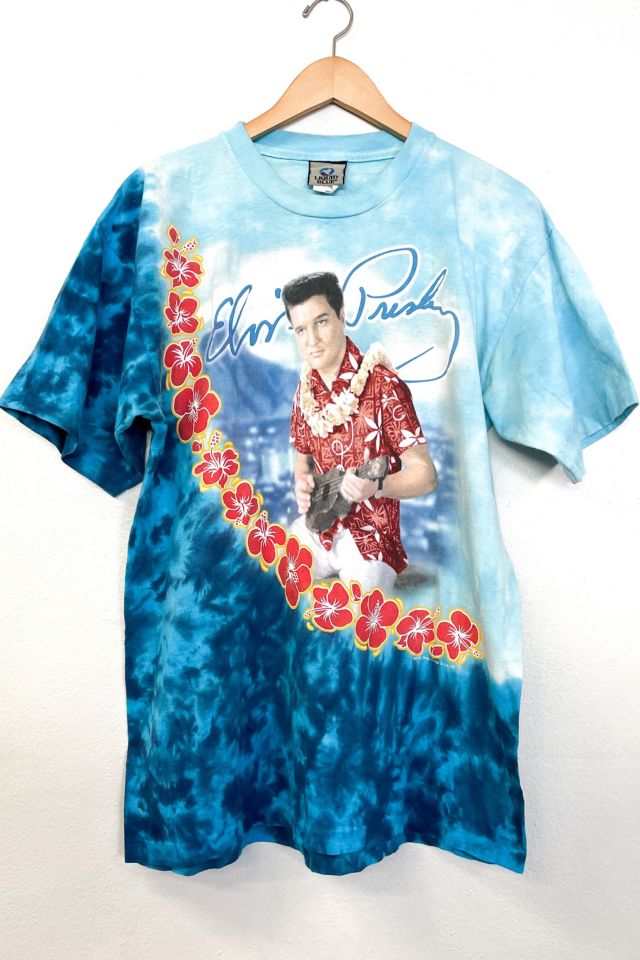 elvis presley blue shirt