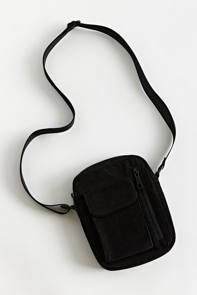 Black mini messenger outlet bag