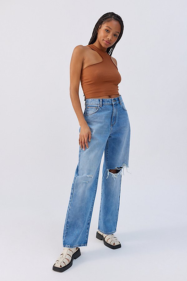 Abrand A Slouch Jean In Tinted Denim